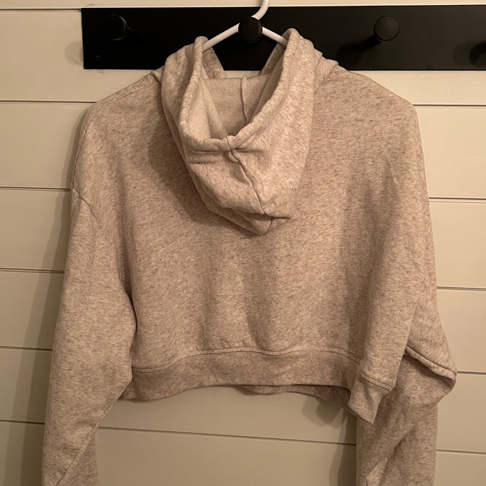 Pink Victoria Secret Cropped Hoodie - Picture 4 of 4